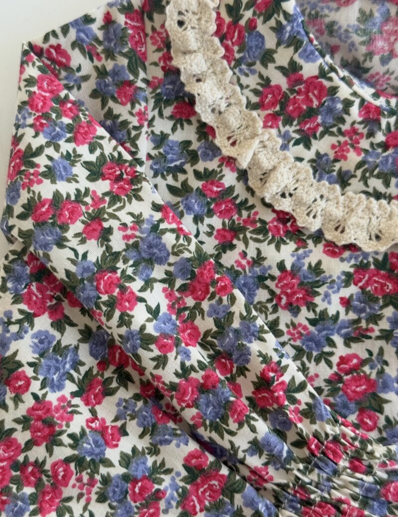 Bata Floral Bebê Menina - Image 2