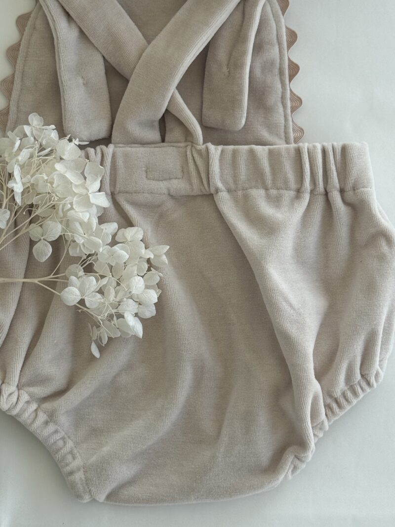 Conjunto Bata com Jardineira Bebê Menina - Image 4