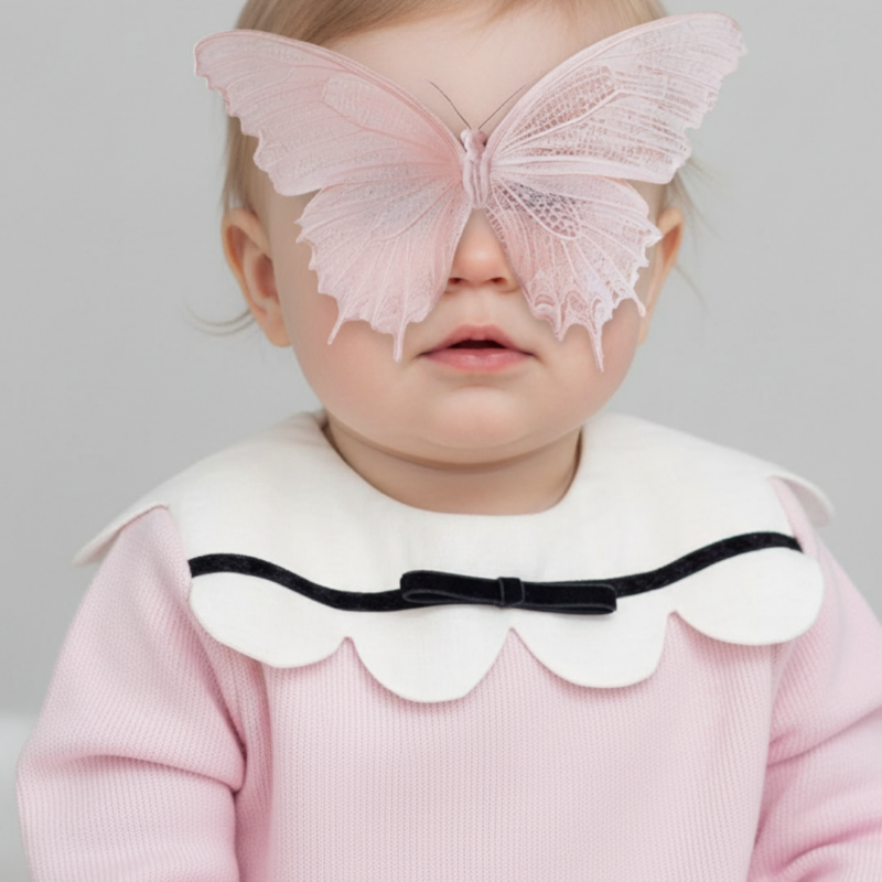 Saída Maternidade Bebê Menina Charme Clássico